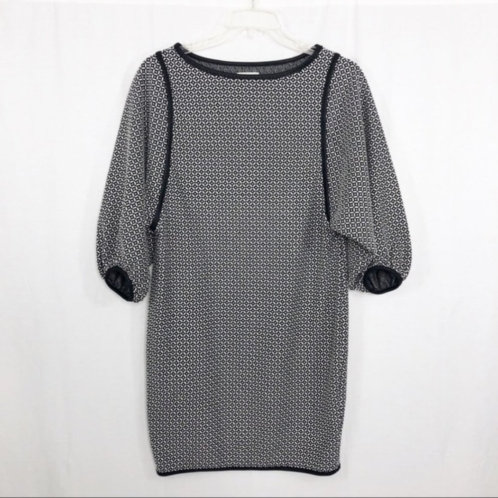 Max Studio Balloon Sleeve Midi Dress, Size Small